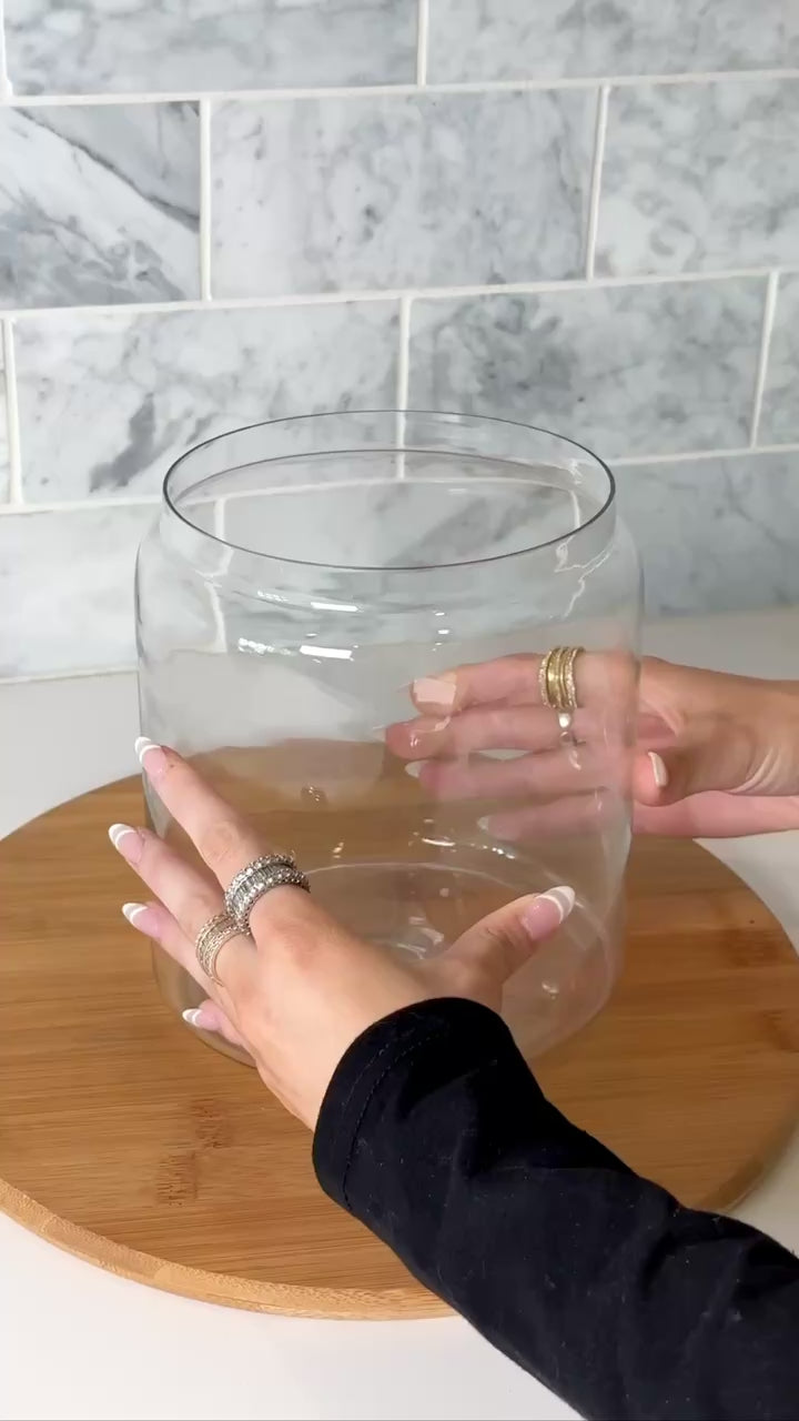 thg stylish equestrian nicolette horse glass jar