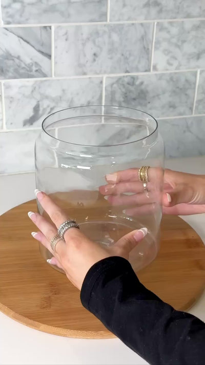 thg stylish equestrian nicolette horse glass jar