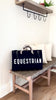 forestbound stylish equestrian canvas tote