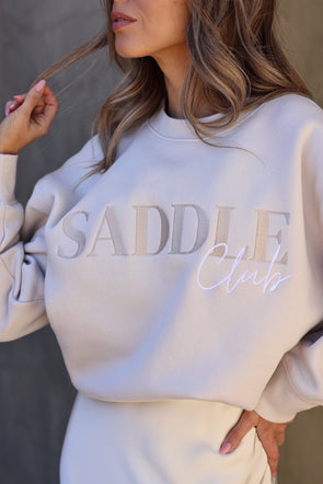 Saddle Club Embroidered Sweatshirt