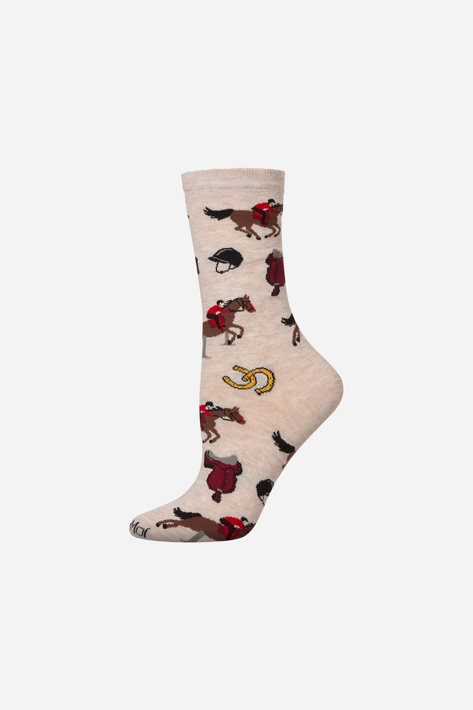 To The Races Women's Crew Sock