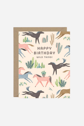 Wild Thing Birthday Card