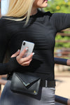 free x rein stylish equestrian chloe belt bag black