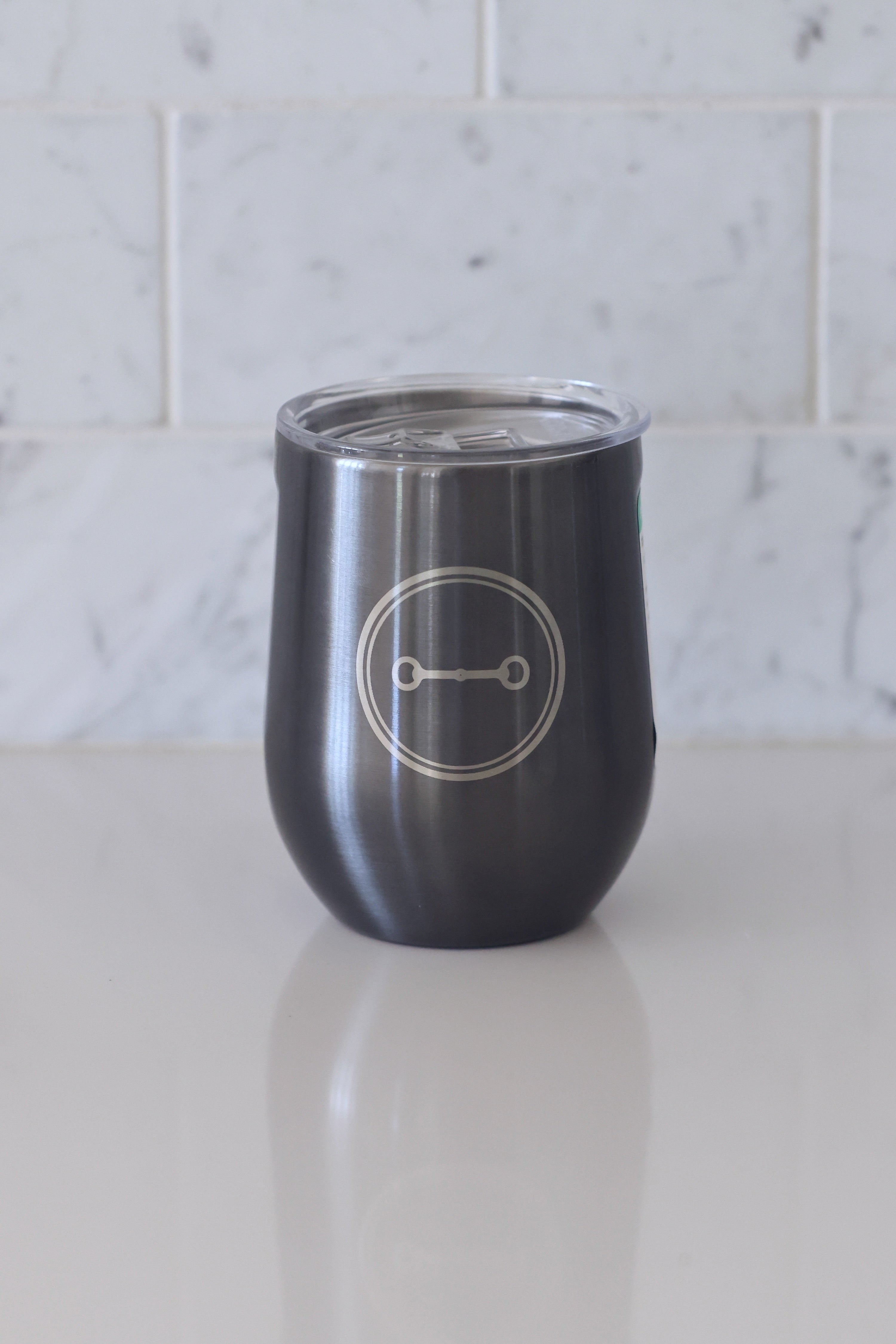 Corkcicle 12 oz Stemless - Gunmetal