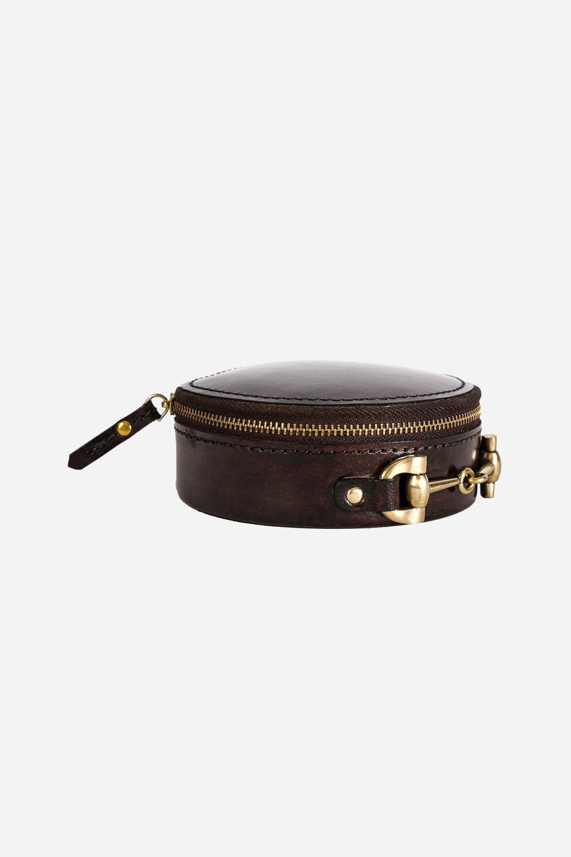 Leather Jewellery Box/ Toiletry Bag Burgundy – Adamsbro International