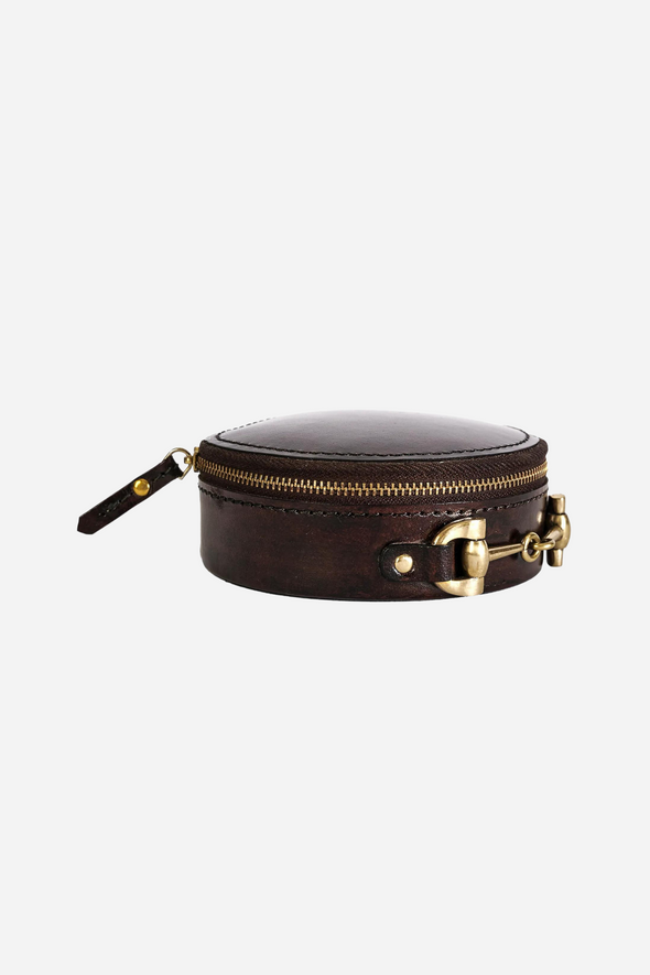 adamsbro stylish equestrian bardoux leather jewelry case