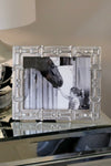 arthur court stylish equestrian bridle snaffle photo frame silver