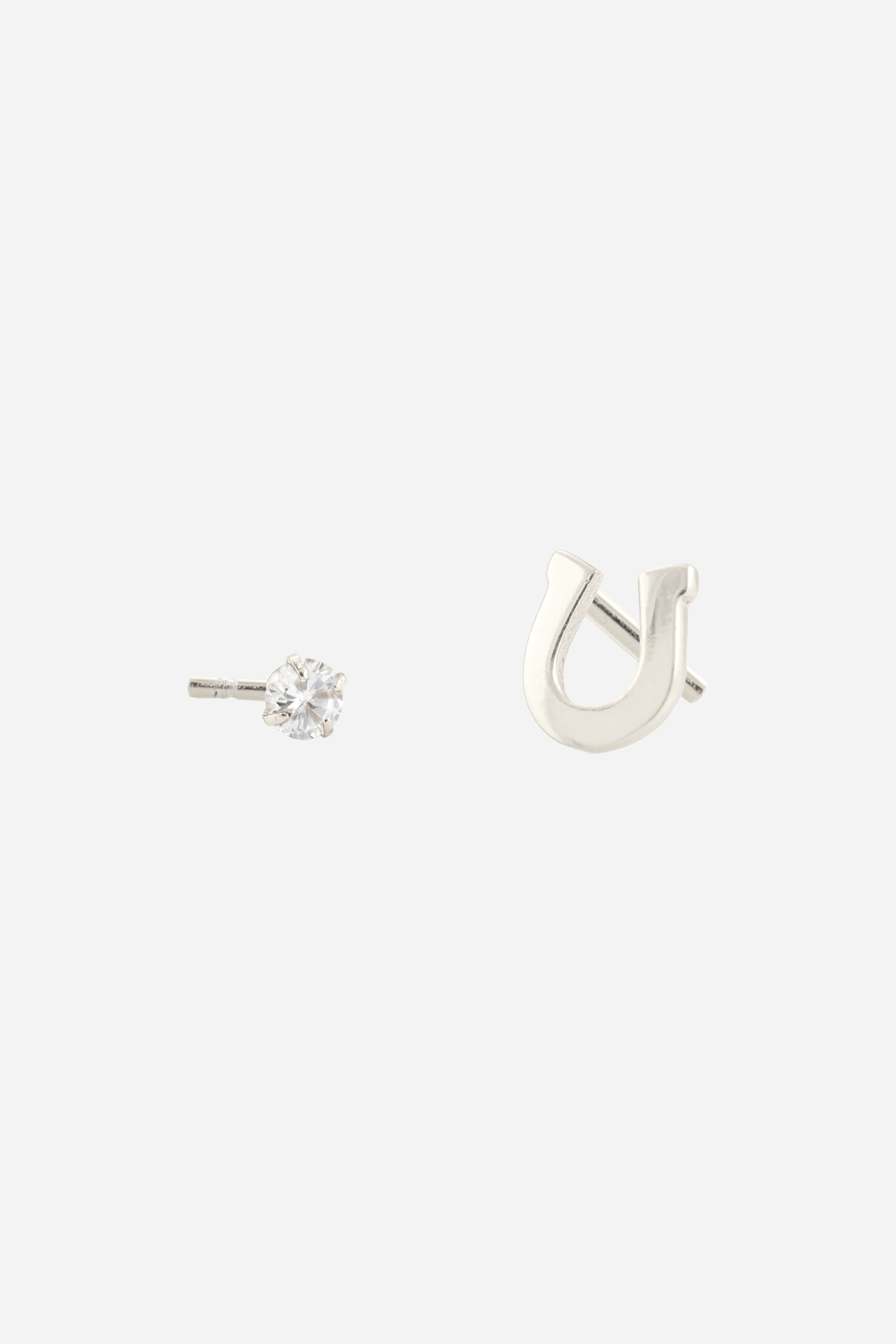 Charmed Stud Earrings silver Fashion Jewelry