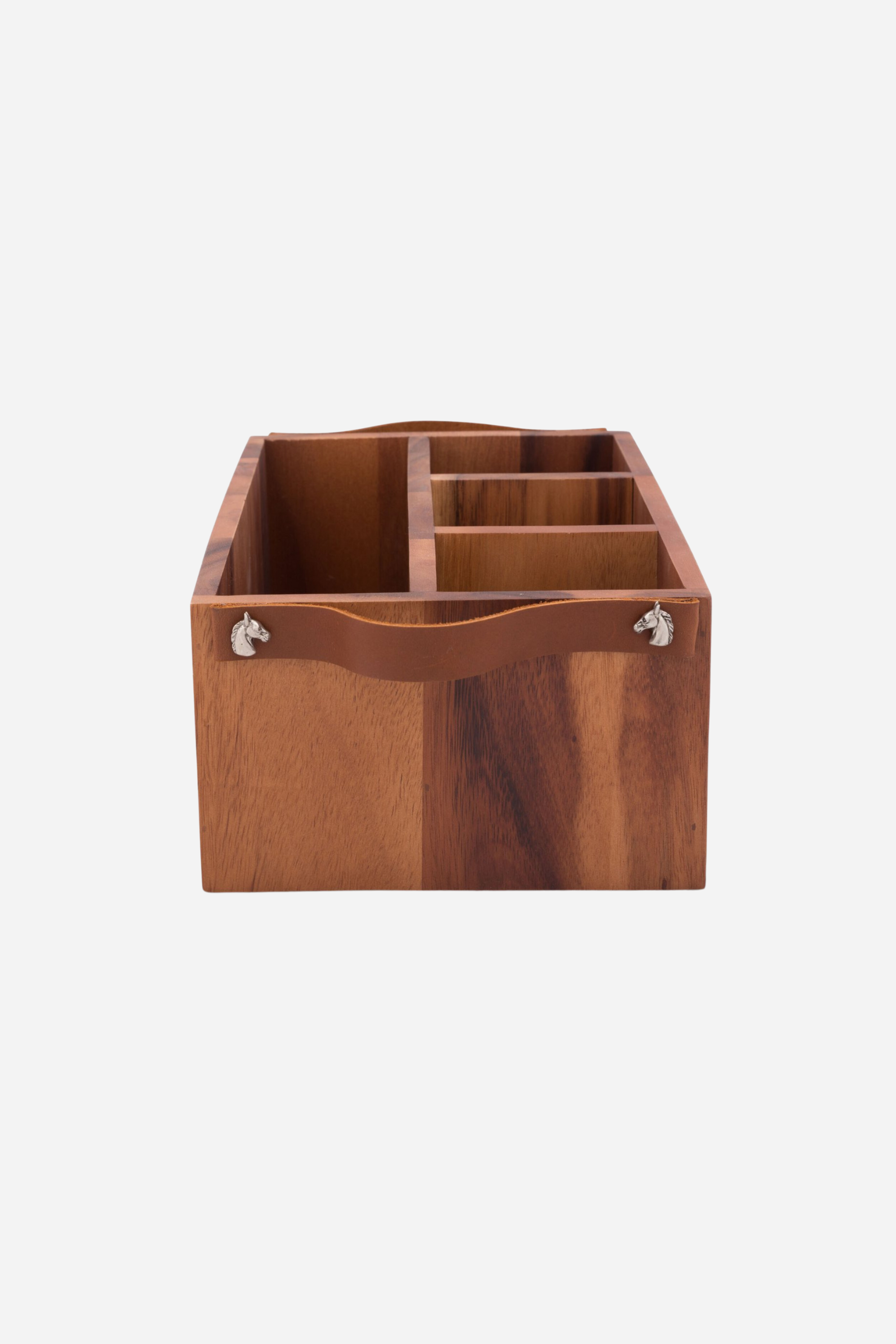 arthur court stylish equestrian wooden caddy