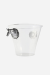 Arthur Court Stylish equestrian Hamilton Acrylic Ice Bucket