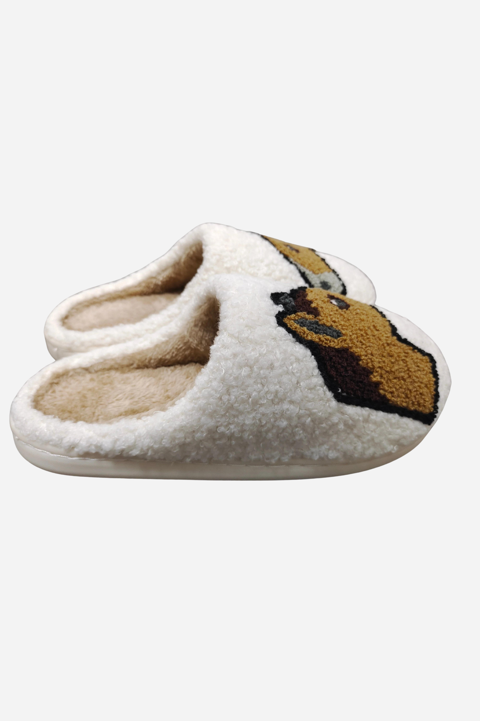 dreamers n schemers stylish equestrian horse head emoji slippers