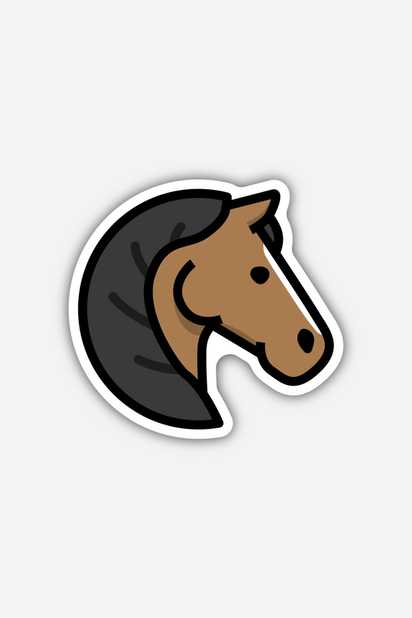 Horse Head Sticker
