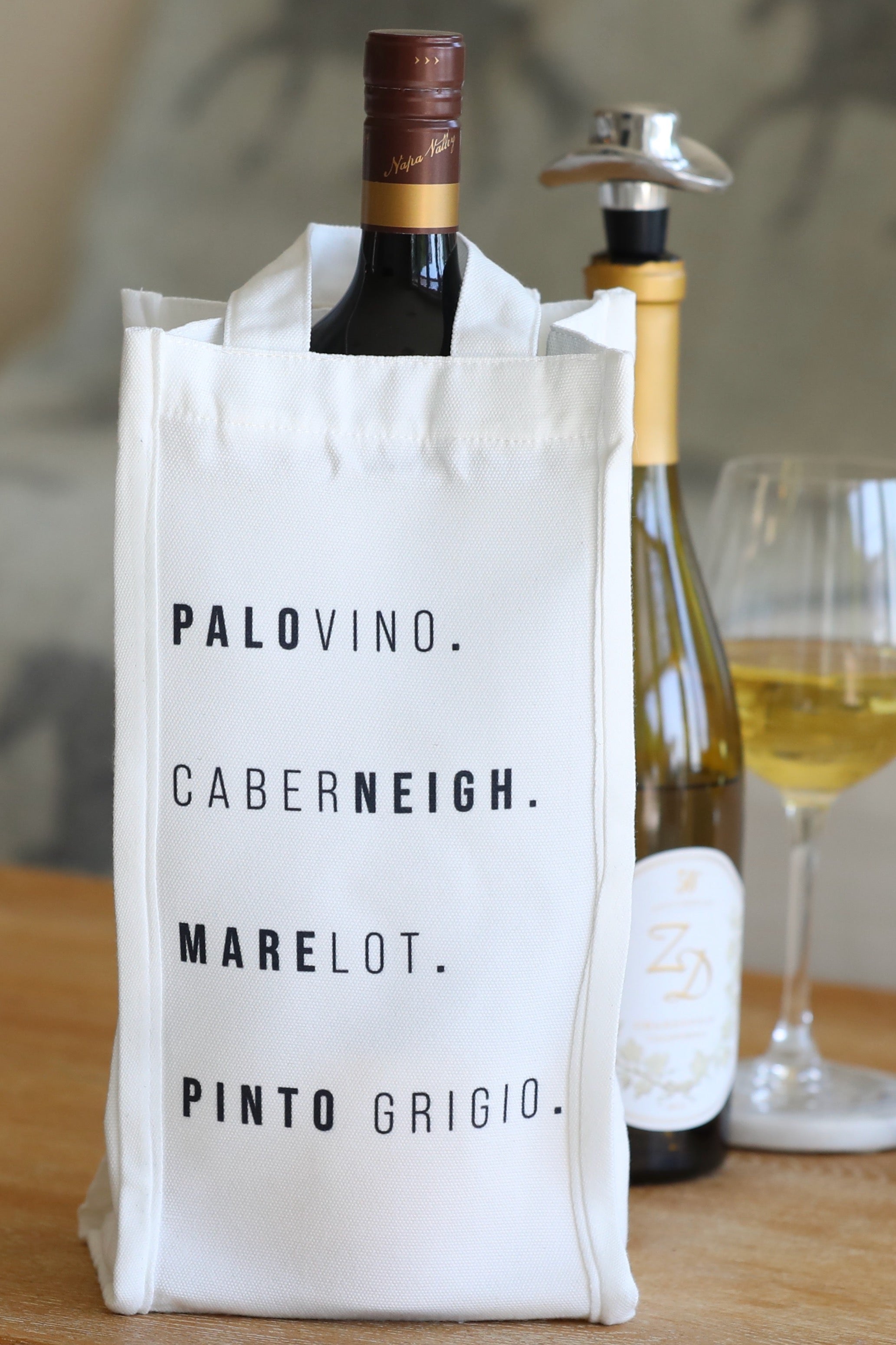 toss designs stylish equestrian palovino gift wine tote