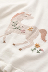 elegant baby stylish equestrian pony meadow knit throw baby blanket
