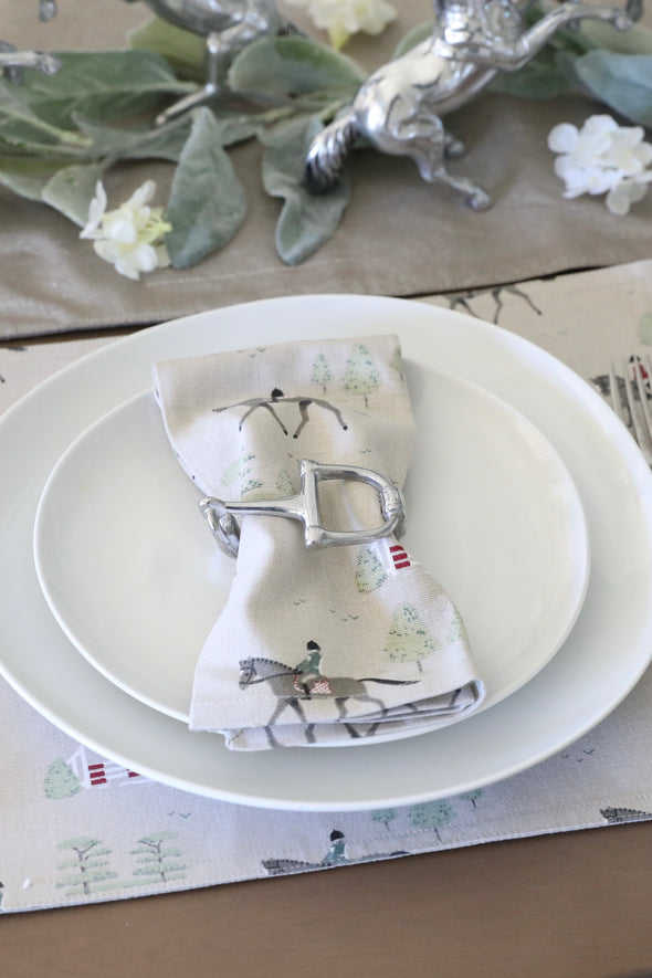 Rein Napkin Ring Set – Stylish Equestrian
