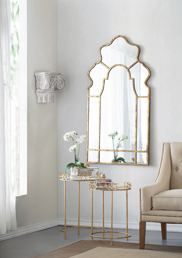 a&b home stylish equestrian viviana nesting table d-ring set