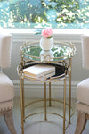a&b home stylish equestrian viviana nesting table d-ring set